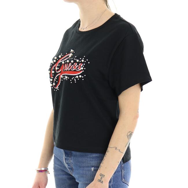 T-SHIRT SS CN LEONTINA TEE GUESS  - Mad Fashion | img vers.650x/